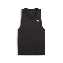 Puma M Run Velocity Tank Poly Koszulka Bez Rękawów Dorośli. Czarne t-shirty sportowe męskie Puma, m, z poliesteru, bez ramiączek, do biegania. Za 131.60 zł.