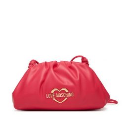 Torebka LOVE MOSCHINO. Czerwone listonoszki damskie Love Moschino, bez wzorów, bez dodatków. Za 519.99 zł.