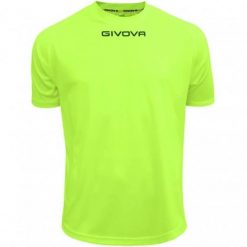 Męska Koszulka Piłkarska One Mac010007. Żółte t-shirty sportowe męskie Givova, l, bez ramiączek, do piłki nożnej. Za 57.99 zł.