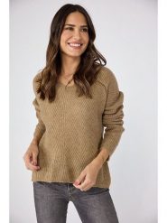 LIEBLINGSSTÜCK Sweter "Aliena" w kolorze jasnobrązowym rozmiar: 44. Brązowe swetry klasyczne damskie LIEBLINGSSTÜCK, z wełny, bez kołnierzyka. Za 240.43 zł.