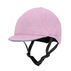 Czapka na kask jeździecki QHP Rosalynn. Czerwone czapki męskie QHP, bez wzorów, eleganckie. Za 125.50 zł.