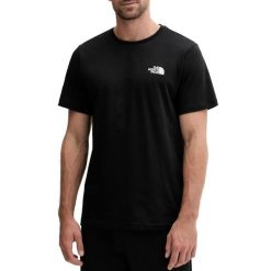 T-shirt sportowy z krótkim rękawem męski M Half Dome Photo SS Tee. Czarne t-shirty męskie The North Face, l, bez wzorów, z bawełny, bez kołnierzyka. Za 139.99 zł.