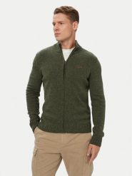 Aeronautica Militare Kardigan 262MA1646UL00924 Khaki Regular Fit. Brązowe kardigany męskie AERONAUTICA MILITARE, m, bez wzorów, z wełny, bez kołnierzyka. Za 799.99 zł.