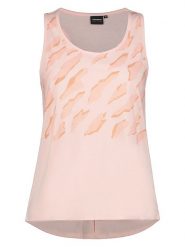 Icepeak Top funkcyjny w kolorze jasnoróżowym rozmiar: XL. Różowe topy damskie ICEPEAK, xl, bez wzorów, bez kołnierzyka. Za 74.63 zł.