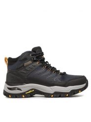 Skechers Trapery Arch Fit Dawson Raveno 204634/NVBK Niebieski. Niebieskie buty zimowe męskie Skechers, z materiału, bez zapięcia. Za 436.99 zł.