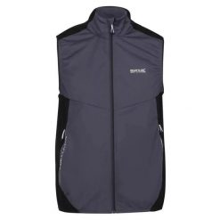 Kurtka bez rękawów Regatta Lankin IV Softshell. Czarne kurtki męskie Regatta, l, bez wzorów, z materiału, bez kaptura. Za 99.75 zł.
