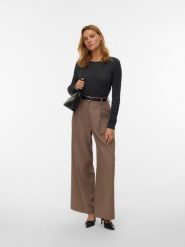 Vero Moda Sweter w kolorze antracytowym rozmiar: S. Czarne swetry klasyczne damskie Vero Moda, s, z wiskozy, bez kołnierzyka. Za 86.99 zł.