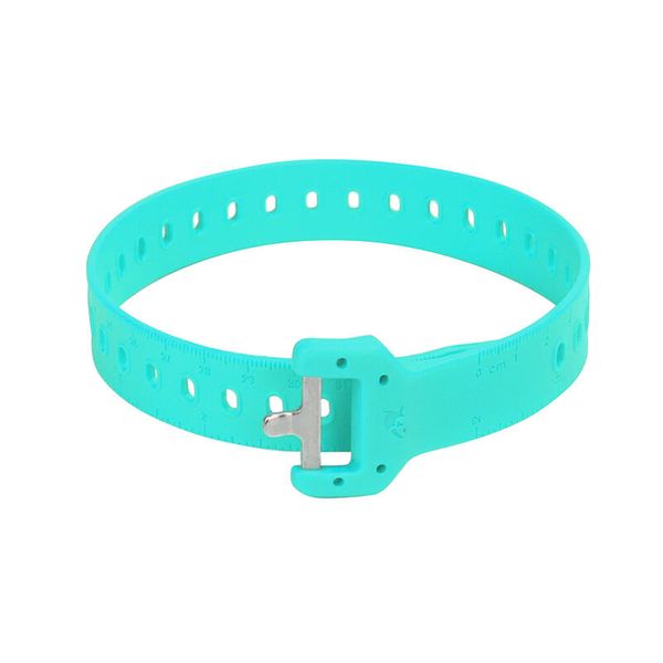 Pasek mocujący elastyczny TPU ze skalą 41x2.5 cm Rhinowalk SK400. Niebieskie paski męskie RHINOWALK, bez wzorów. Za 49.90 zł.