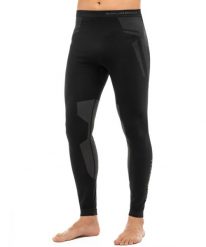 Legginsy termoaktywne Męskie Brubeck DRY. Czarne bielizna termoaktywna męska Brubeck, m, bez wzorów, z dzianiny. Za 109.99 zł.