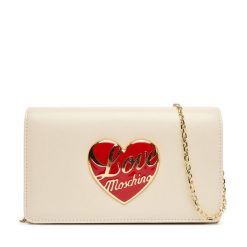 Torebka LOVE MOSCHINO. Torebki klasyczne damskie Love Moschino, bez wzorów, wizytowe, bez kołnierzyka, bez ramiączek. Za 519.99 zł.