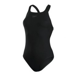 Damski jednoczęściowy kostium kąpielowy Speedo Eco+ Medalist. Czarne stroje jednoczęściowe damskie Speedo, l, bez wzorów. Za 124.21 zł.