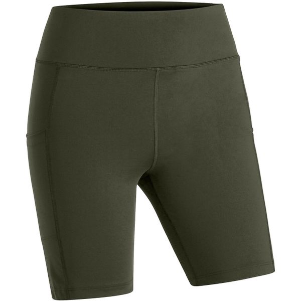 Szorty damskie Maier Sports MS Fav. Zielone szorty damskie Maier Sports, bez wzorów, z materiału. Za 288.50 zł.