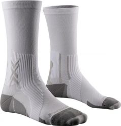 Skarpetki biegowe X-Socks Perform Crew. Białe skarpetki damskie X-Socks, bez wzorów. Za 165.00 zł.