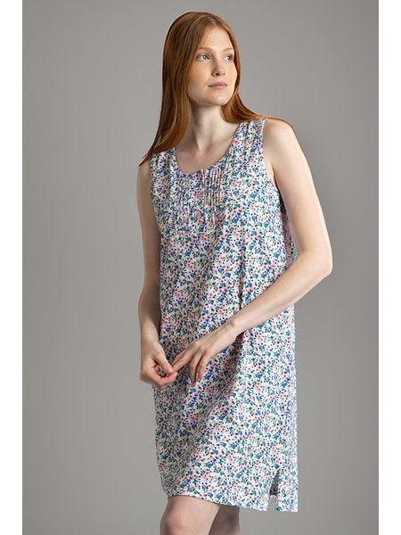 Admas Sukienka ze wzorem rozmiar: XL. Sukienki damskie admas, na co dzień, xl, bez wzorów, z bawełny, bez kołnierzyka, bez ramiączek, midi, proste. Za 87.95 zł.