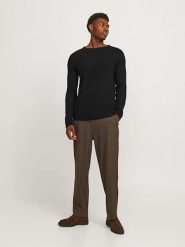 Jack & Jones Sweter w kolorze czarnym rozmiar: S. Czarne swetry męskie Jack & Jones, s, bez wzorów, bez kołnierzyka. Za 70.24 zł.