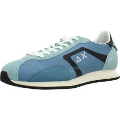 Buty SUN68 DEPORTIVA EASY RUNNER Niebieski. Niebieskie buty trekkingowe męskie SUN68, z tkaniny, bez zapięcia, trekkingowe. Za 433.99 zł.