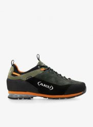 Buty trekkingowe męskie AKU Link GTX. Zielone buty trekkingowe męskie Aku, z gore-texu, przed kostkę, bez zapięcia, trekkingowe, gore-tex. Za 993.00 zł.