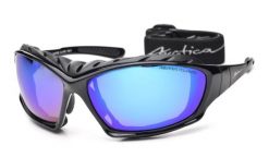 Okulary zimowe Arctica S-219C. Czarne okulary przeciwsłoneczne męskie ARCTICA, z gumy. Za 249.00 zł.