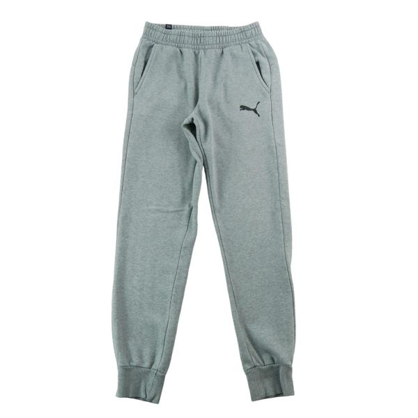 Second life - Spodnie dresowe męskie Essentials Logo Pants - Jak nowy. Szare spodnie sportowe męskie Puma, z dresówki. Za 122.16 zł.