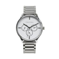 Zegarek Calvin Klein. Szare zegarki damskie CALVIN KLEIN, srebrne. Za 749.99 zł.