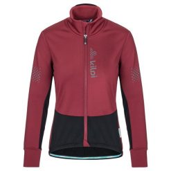 Damska kurtka rowerowa softshell Kilpi VELOVER-W. Czerwone kurtki damskie Kilpi, m, bez wzorów, z softshellu, bez kaptura. Za 422.05 zł.