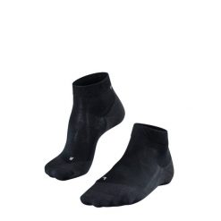 Skarpetki damskie Falke RU4 Light. Czarne skarpetki damskie Falke, bez wzorów, z materiału. Za 76.00 zł.