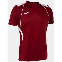T-shirt JOMA Championship Sport Burgundowo-Biały 2XL dla mężczyzn. Białe t-shirty męskie Joma, m, bez wzorów, z poliesteru, bez kołnierzyka. Za 138.99 zł.