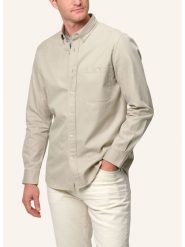 PROFUOMO Koszula - Relaxed fit - w kolorze beżowym rozmiar: XL. Brązowe koszule męskie PROFUOMO, xl, bez wzorów, z bawełny, bez kołnierzyka, bez ramiączek. Za 197.17 zł.