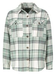 Eight2Nine Koszula w kolorze zielono-kremowo-granatowym rozmiar: M. Zielone koszule damskie Eight2Nine, m, bez wzorów, z bawełny, bez kołnierzyka, bez ramiączek. Za 100.28 zł.