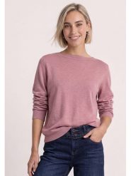 Street One Sweter w kolorze jasnoróżowym rozmiar: 42. Różowe swetry klasyczne damskie Street One, bez kołnierzyka. Za 134.95 zł.