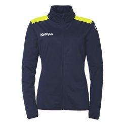 Damska bluza dresowa Kempa Emotion 27. Niebieskie bluzy bez kaptura damskie KEMPA, z dresówki. Za 194.00 zł.