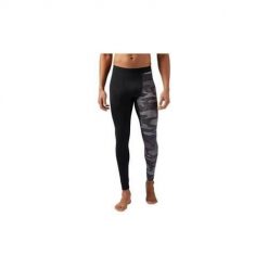 Spodnie sportowe damskie Reebok Compression Tight. Czarne spodnie sportowe damskie Reebok. Za 265.00 zł.