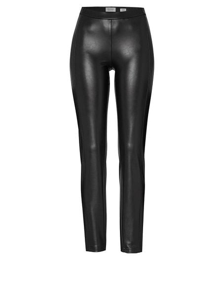 Rosner Legginsy "Alisa" w kolorze czarnym rozmiar: 44/L30. Czarne legginsy damskie Rosner, l, bez wzorów, ze skóry. Za 126.15 zł.