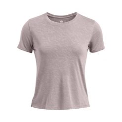 T-shirt damski Under Armour Launch Camo. Szare t-shirty damskie Under Armour, bez wzorów, bez kołnierzyka. Za 168.00 zł.