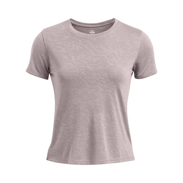 T-shirt damski Under Armour Launch Camo. Szare t-shirty damskie Under Armour, bez wzorów, bez kołnierzyka. Za 168.00 zł.