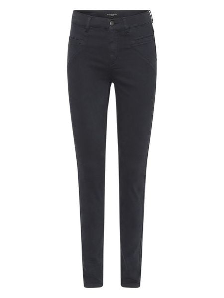 Ilse Jacobsen Spodnie w kolorze granatowym rozmiar: 25. Niebieskie spodnie materiałowe damskie Ilse Jacobsen, bez wzorów, z materiału. Za 109.00 zł.