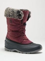 Kamik Kozaki zimowe "Momentum 3" w kolorze bordowym rozmiar: 37. Czerwone kozaki damskie Kamik, z materiału, bez obcasa. Za 234.94 zł.