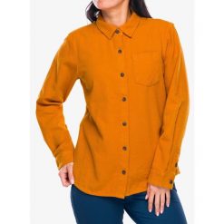 Koszula turystyczna damska Black Diamond Project Flannel. Brązowe koszule damskie Black Diamond, bez wzorów, sportowe, bez kołnierzyka, bez ramiączek. Za 270.99 zł.
