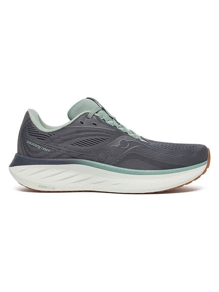 Saucony Buty "Ride 18" w kolorze szarym do biegania rozmiar: 42,5. Szare obuwie do biegania damskie Saucony. Za 314.01 zł.