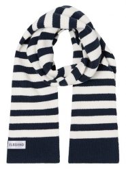 ELBSAND Szal "Noelle" w kolorze granatowo-białym rozmiar: onesize. Białe szaliki i kominy damskie ELBSAND, bez wzorów, z materiału. Za 82.99 zł.