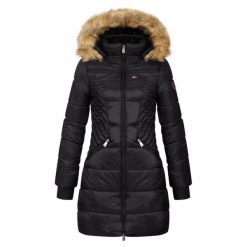 PARKA damska Geographical Norway ABEILLE BLACK DISTRI LADY 2601-9 DBC BLACK. Czarne parki damskie Geographical Norway, bez wzorów. Za 289.00 zł.