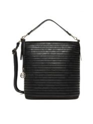 Lasocki Torebka CEO-LSK-K-021-06 Czarny. Czarne torebki klasyczne damskie Lasocki, bez wzorów, z materiału, bez dodatków. Za 199.99 zł.