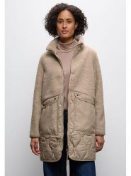 Cecil Płaszcz pluszowy w kolorze beżowym rozmiar: 34. Brązowe płaszcze damskie Cecil, bez wzorów. Za 183.59 zł.