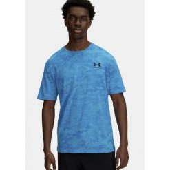 Męska Koszulka Sportowa Under Armour Abc Camo. Niebieskie t-shirty sportowe męskie Under Armour, m, bez ramiączek, do biegania. Za 129.99 zł.