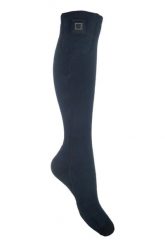 Damskie skarpety jeździeckie HKM Keep Warm. Niebieskie skarpetki damskie HKM, bez wzorów, z materiału. Za 271.50 zł.