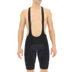Spodenki rowerowe męskie UYN Ridemiles B026. Czarne szorty męskie UYN, bez wzorów, sportowe. Za 359.99 zł.