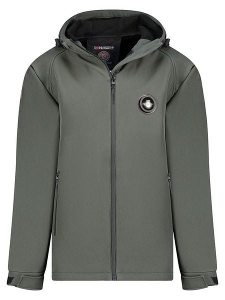 Geographical Norway Kurtka softshellowa "Tamigoglass" w kolorze antracytowym rozmiar: XL. Czarne kurtki outdoor męskie Geographical Norway, xl, bez wzorów, bez kaptura. Za 187.52 zł.