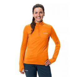 Bluza trekkingowa damska Vaude Livigno Halfzip II techniczna. Brązowe bluzy bez kaptura damskie Vaude, xs, bez wzorów, z elastanu, bez ramiączek, bez kaptura. W wyprzedaży za 239.00 zł.