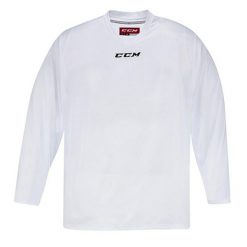 5000 - Hokej na lodzie - Koszulka treningowa - Długi rękaw - Dorośli - Biała. Białe t-shirty damskie CCM, l, bez wzorów, bez kołnierzyka. Za 178.00 zł.