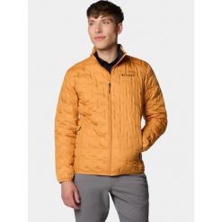 Kurtka Puchowa Męska Columbia Delta Ridge II. Żółte kurtki treningowe męskie Columbia, na jesień, m, bez wzorów, z puchu, trekkingowe, omni-heat (columbia). Za 749.00 zł.